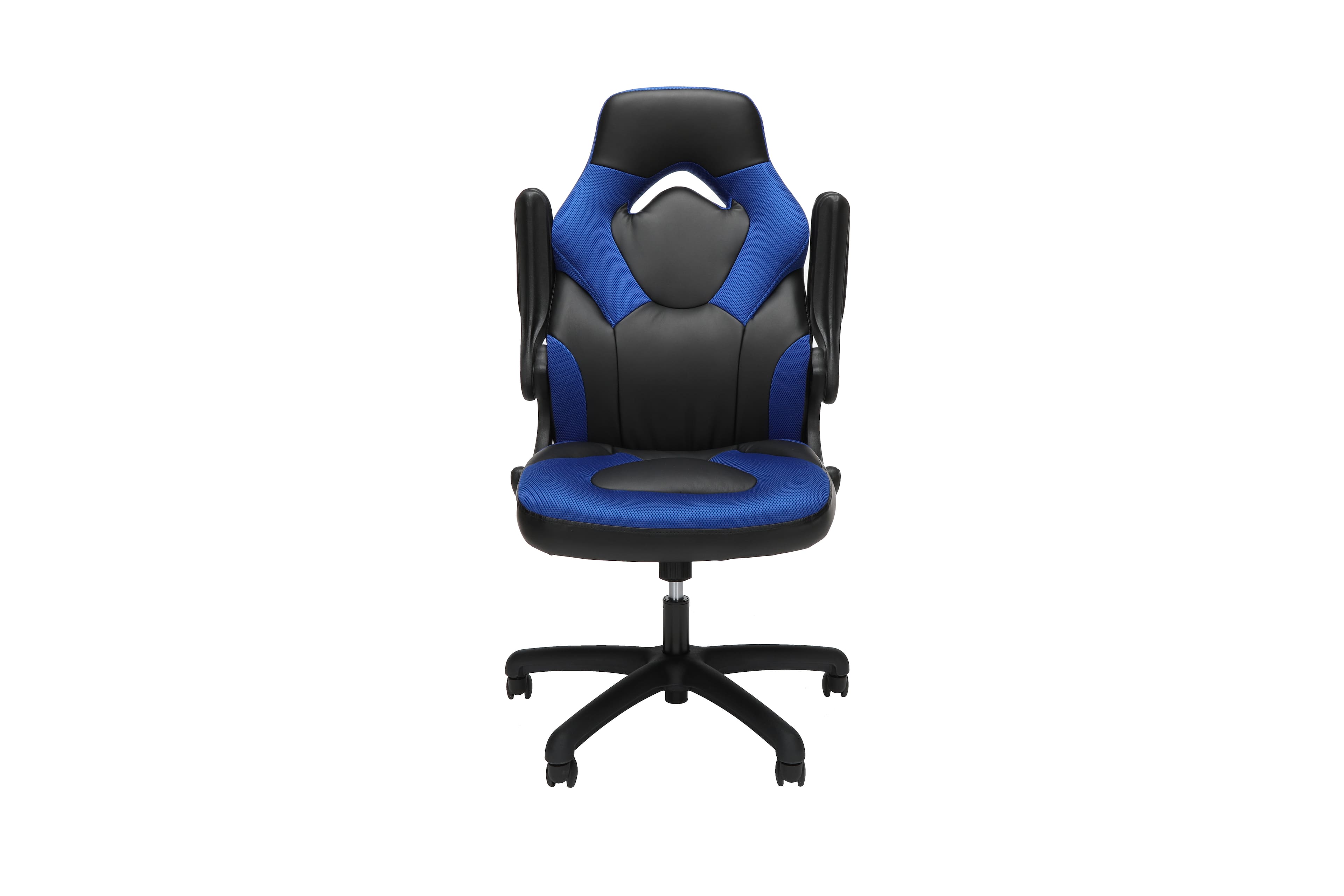Respawn Products - RESPAWN 3085 Ergonomic Gaming Chair, High Back PC Computer Desk Office Chair, Flip-up Arms - Blue
