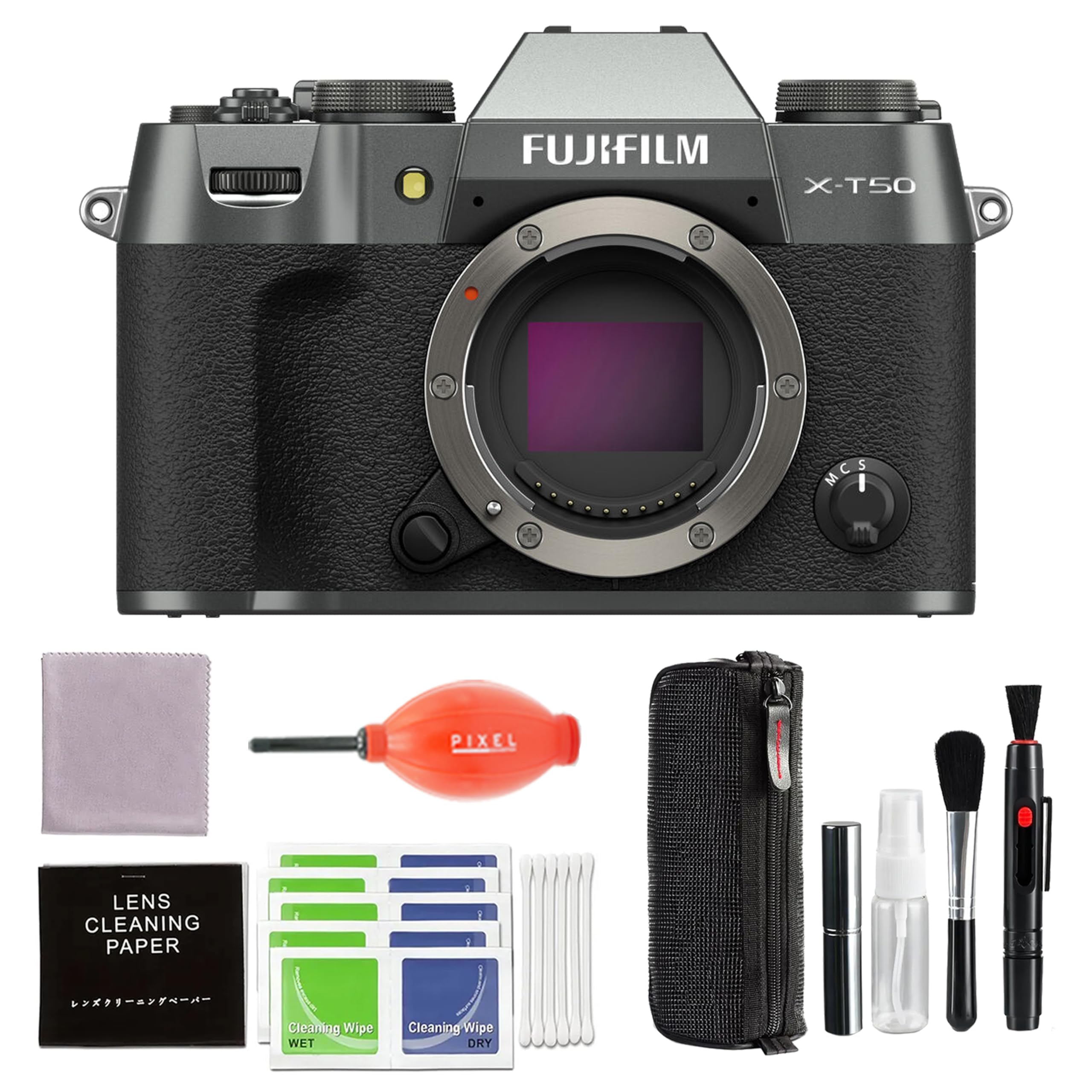 FUJIFILM X-T50 C S M MCS I PIXEL LENS CLEANING PAPER  
Cleaning Wipe WET Cleaning Wipe DRY