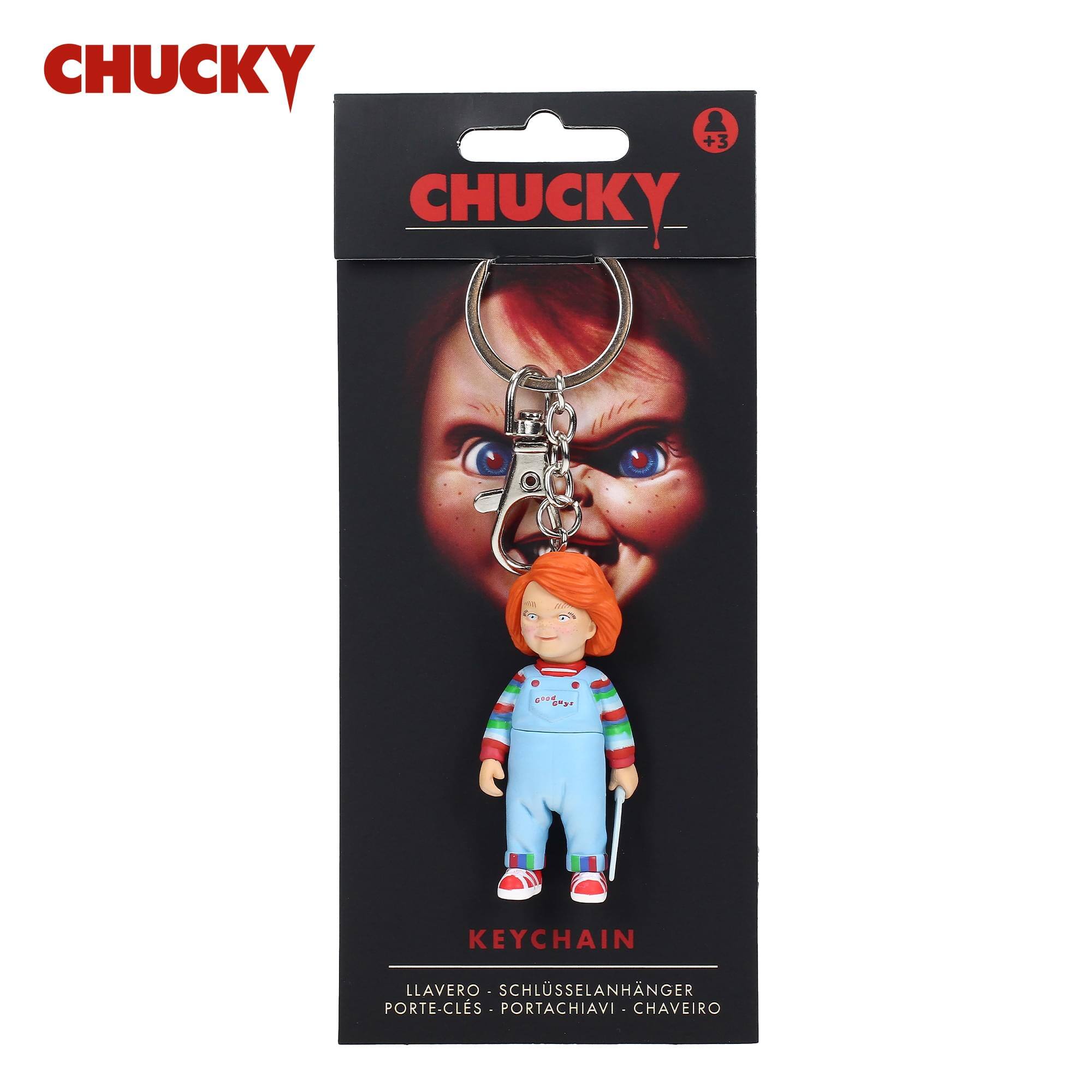 CHUCKY +3  
CHUCKY  
KEYCHAIN  
LLAVERO - SCHLÜSSELANHÄNGER - PORTE-CLÉS - PORTE-CLÉS - PORTACHIAVI - CHAVEIRO