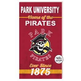 Jardine - Park Pirates 11" x 20" Indoor/Outdoor Home Of The Sign - Red