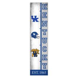 Fan Creations - Kentucky Wildcats 6" x 24" Progression Wood Sign - Multicolor