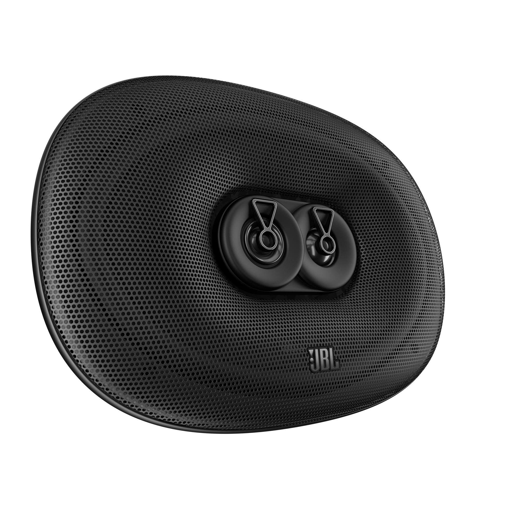 Alt View 2. JBL - JBL STAGE3968M 6” x 9” 3-Way Speaker with Grille - Black/Gray.