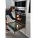 Alt View 20. Monogram - Statement 30" Built-In Single Electric Convection Wall Oven with No-Preheat Air Fry and Voice Control - Stainless Steel.