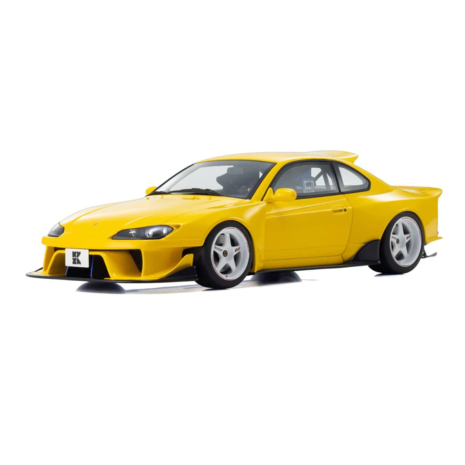 "Nissan Silvia (S15) ""Khyzyl Saleem"" Yellow 1/18 Model Car by Kyosho" price history on PriceWatchPro