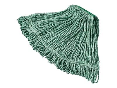 Front. Super Stitch - Rubbermaid Mop Head, Headband - Green.