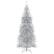 Alt View 19. Costway - 6FT Pre-lit Artificial Tinsel Xmas Tree with 790 Branch Tips 300 LED Lights - Silver.