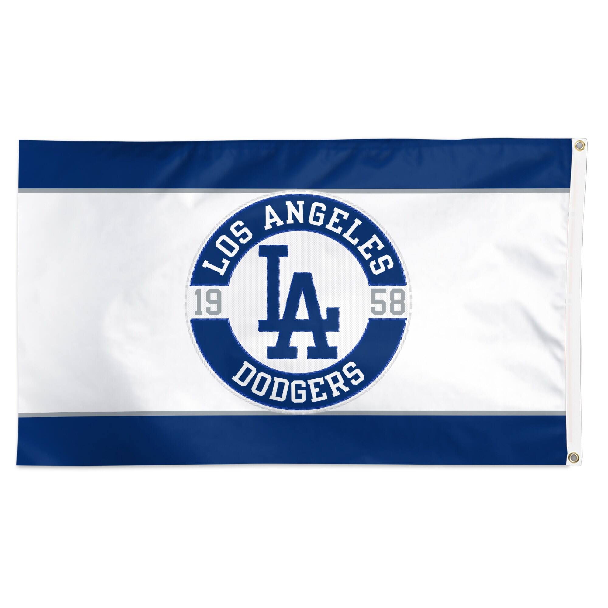 LOS ANGELES  
LA  
19 58  
DODGERS