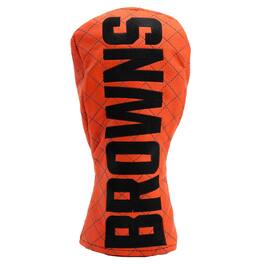Team Golf - Cleveland Browns Quilted Fairway Headcover - Multicolor
