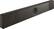 Angle. KEF - XIO Soundbar - Black.