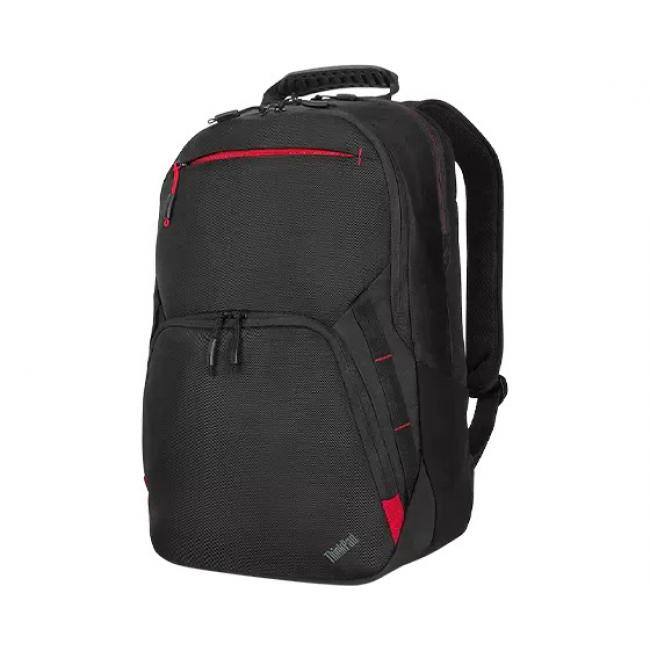 Alt View 2. Lenovo - Lenovo Essential Plus Carrying Case Rugged (Backpack) for 15.6" Notebook - Black - Weather Resistant, Wear Resistant - Black.