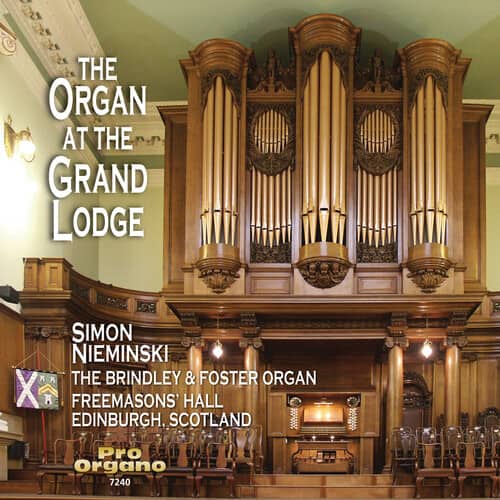 Simon Nieminski - Organ at the Grand Lodge  - COMPACT DISCS