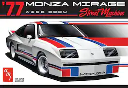 PopMarket - AMT 1977 Chevy Monza Mirage SS 1/25 Scale Model Kit - COLLECTIBLES - Multicolor