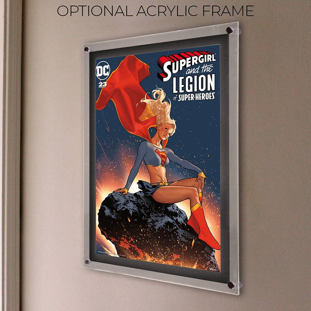OPTIONAL ACRYLIC FRAME

DC 23

SUPERGIRL and the LEGION of SUPER-HEROES