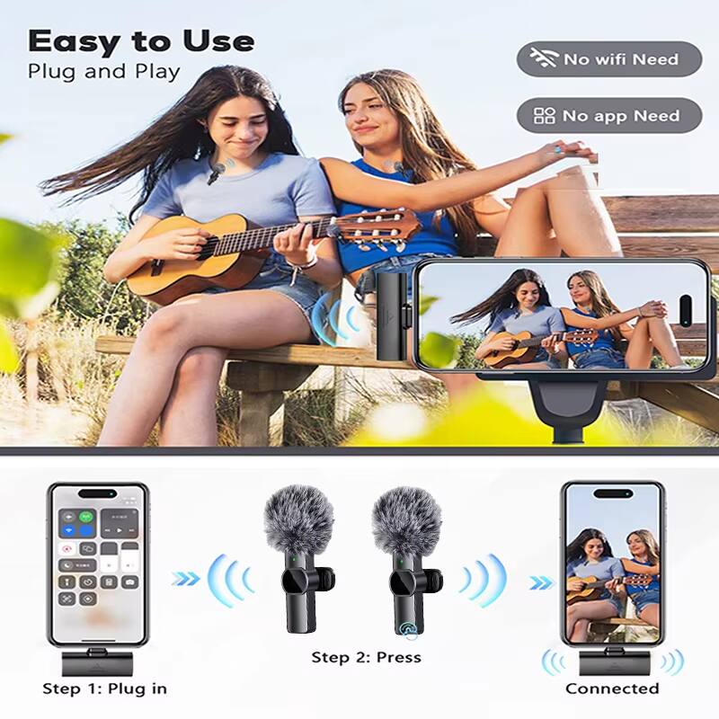 Easy to Use  
Plug and Play  

No wifi Need  
No app Need  

Step 1: Plug in  
Step 2: Press  
Connected