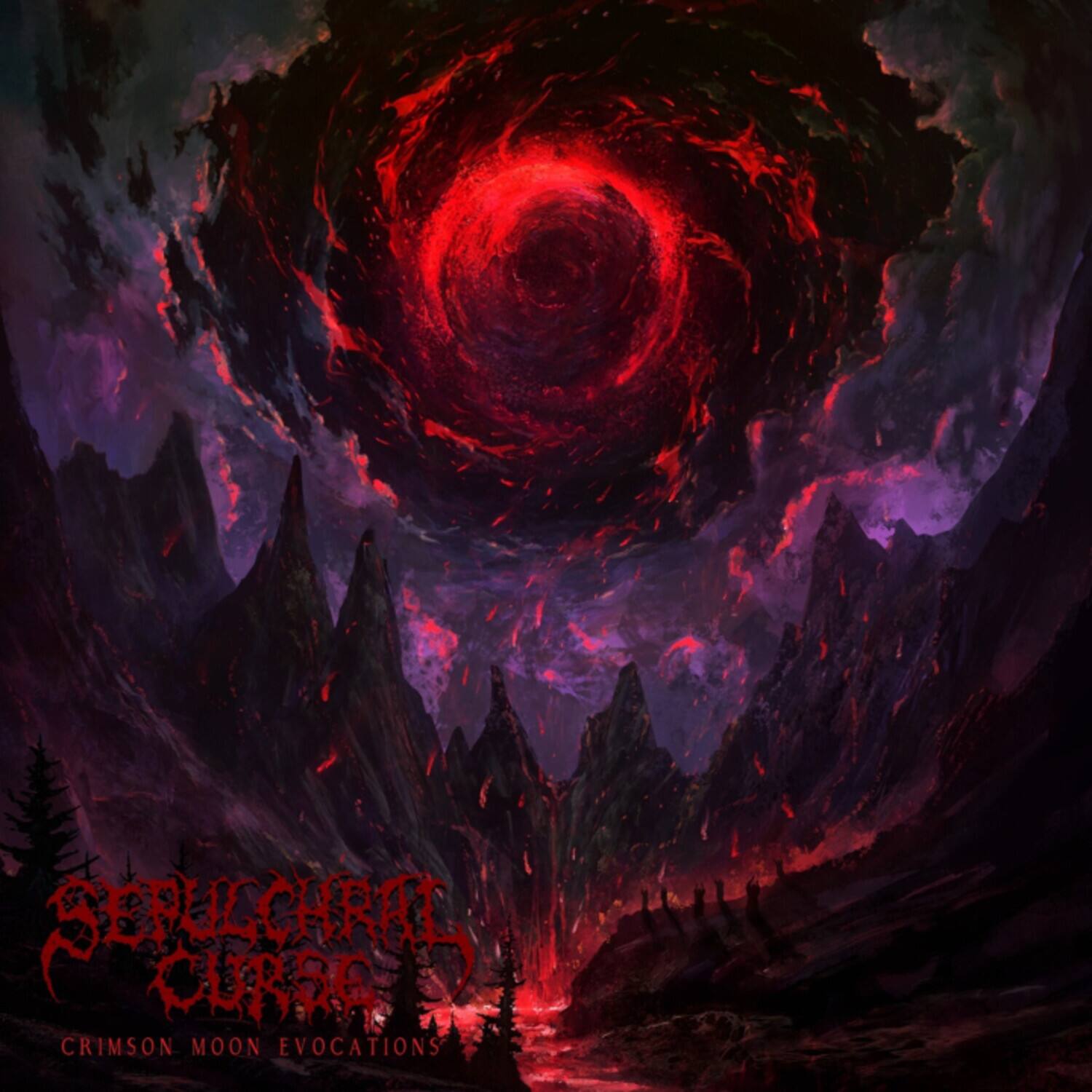 Sepulchral Curse - Crimson Moon Evocations  - COMPACT DISCS
