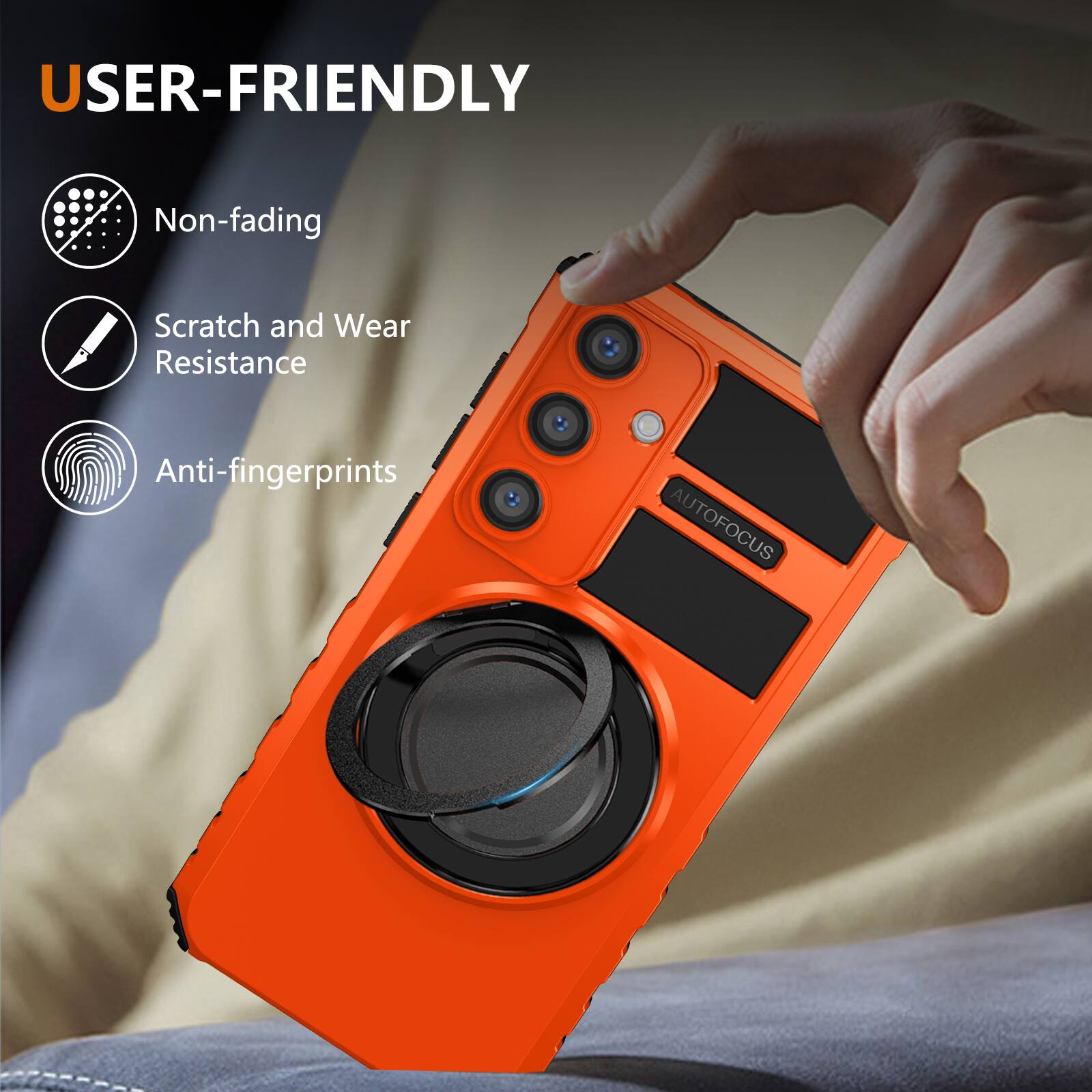 USER-FRIENDLY

- Non-fading
- Scratch and Wear Resistance
- Anti-fingerprints

AUTOFOCUS