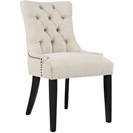 Regent Tufted Fabric Dining Chair by Modway - Brown