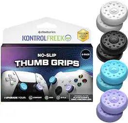 KontrolFreek - No-Slip Unversal Thumbgrips - Lavender and Aqua