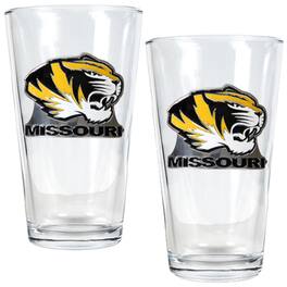 Great American Products - Missouri Tigers 16oz. Pint Glass Set - Multicolor
