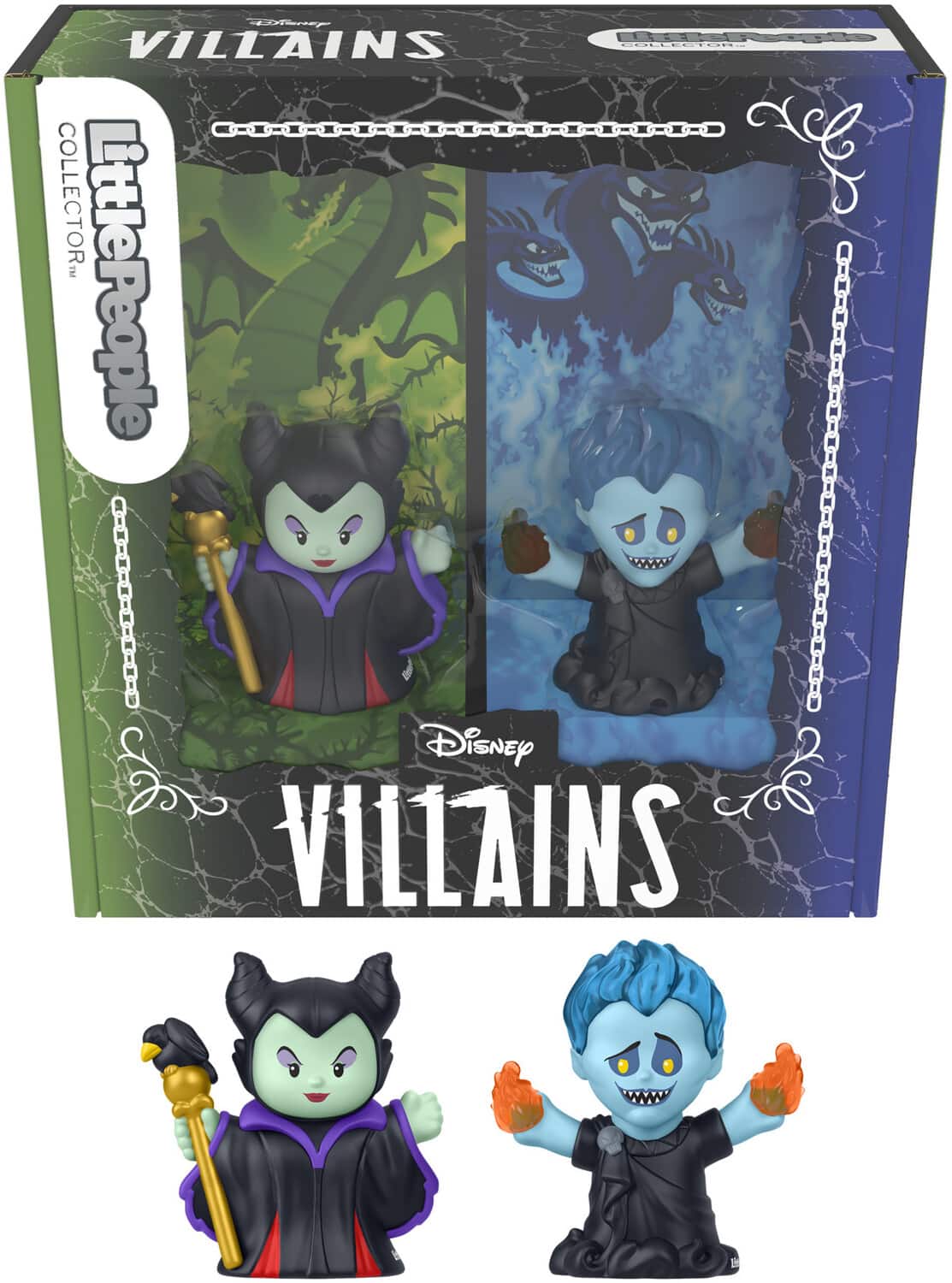 Fisher Price - Little People Collector Disney Villains Maleficent & Hades Special Edition Set - COLLECTIBLES - Multicolor