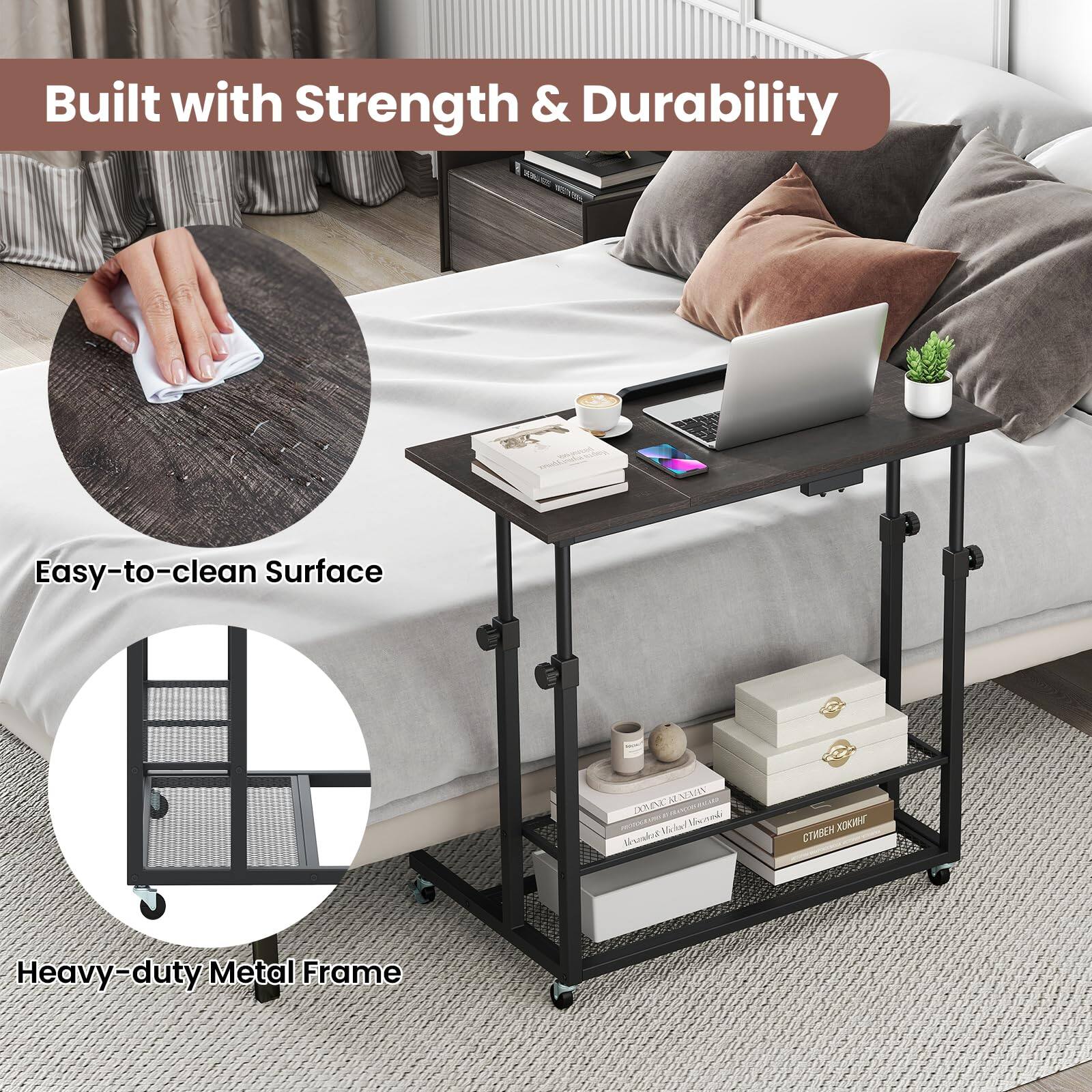 Built with Strength & Durability

Easy-to-clean Surface

Heavy-duty Metal Frame
