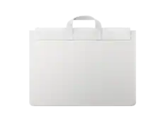 Front. Lenovo - Lenovo Yoga 16-Inch Tote Sleeve (Seashell) - Seashell.