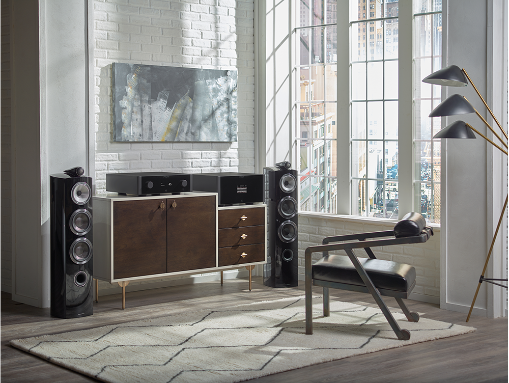 Alt View 2. Rotel - ROTEL MICHI P5 SERIES 2 PRE-AMPLFIER - Black.