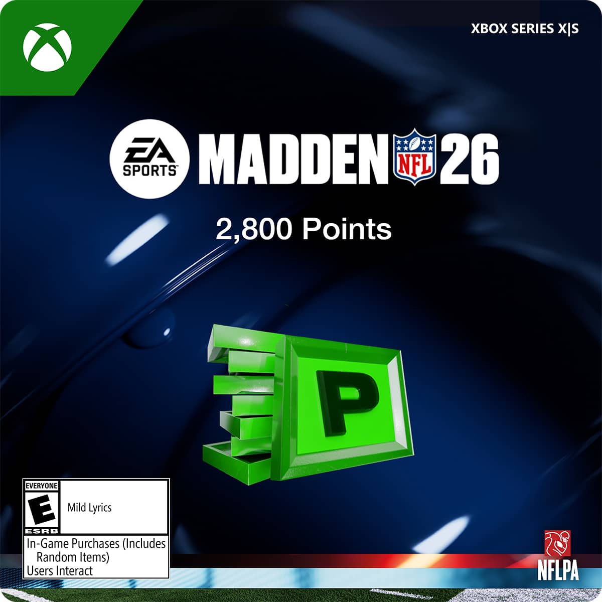 Madden NFL 26: 2,800 MUT POINTS [Digital]