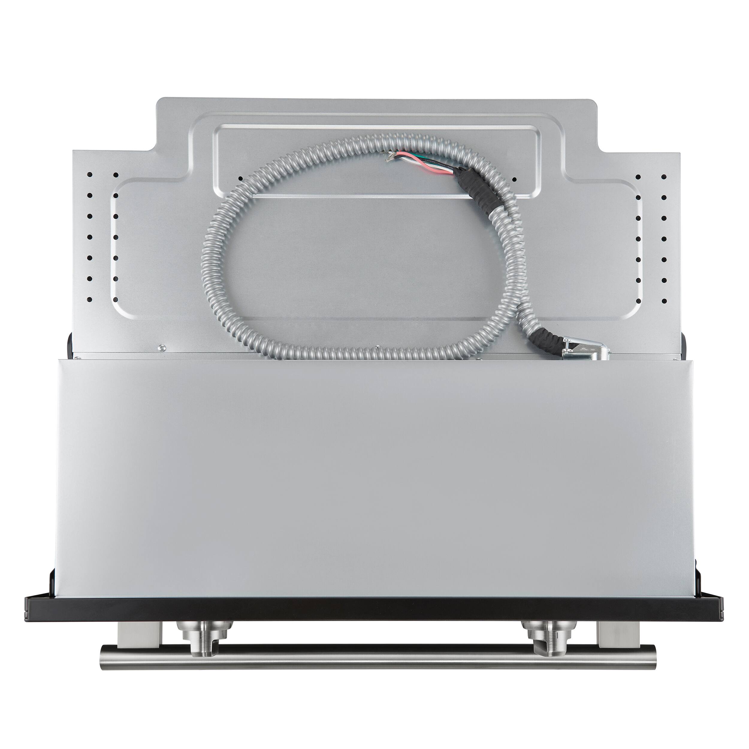 Alt View 7. Forno Appliances - Vomero 30" 5 Cu. Ft. Built-In Electric Convection Single Wall Oven - Black.