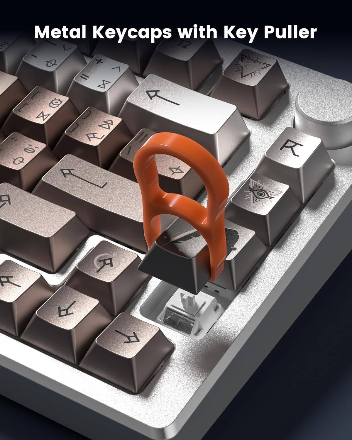 Metal Keycaps with Key Puller