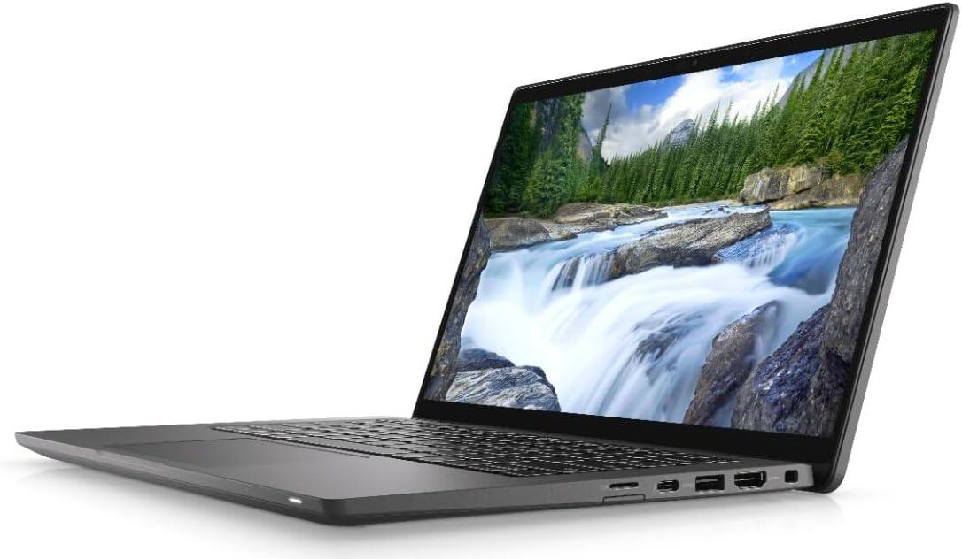 Angle. Dell - Dell Latitude 7420 14" FHD Laptop,  Intel Core i5-1145G7 up to 4.4GHz, 8GB DDR4 RAM, 256GB SSD, Windows 11 Pro - Black.