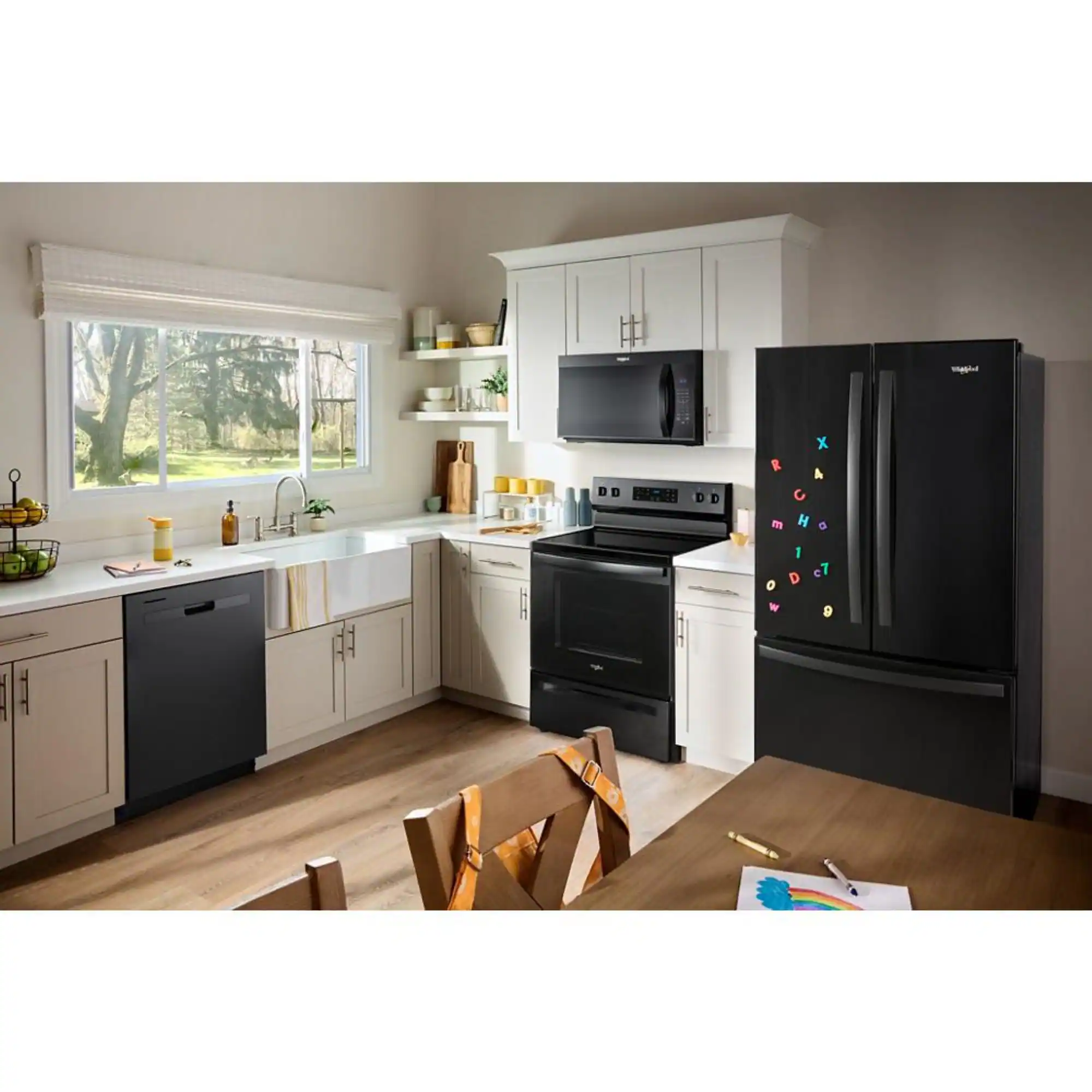 Alt View 12. Whirlpool - 1.9 Cu. Ft. Over-the-Range Microwave with Sensor Cooking - Black.