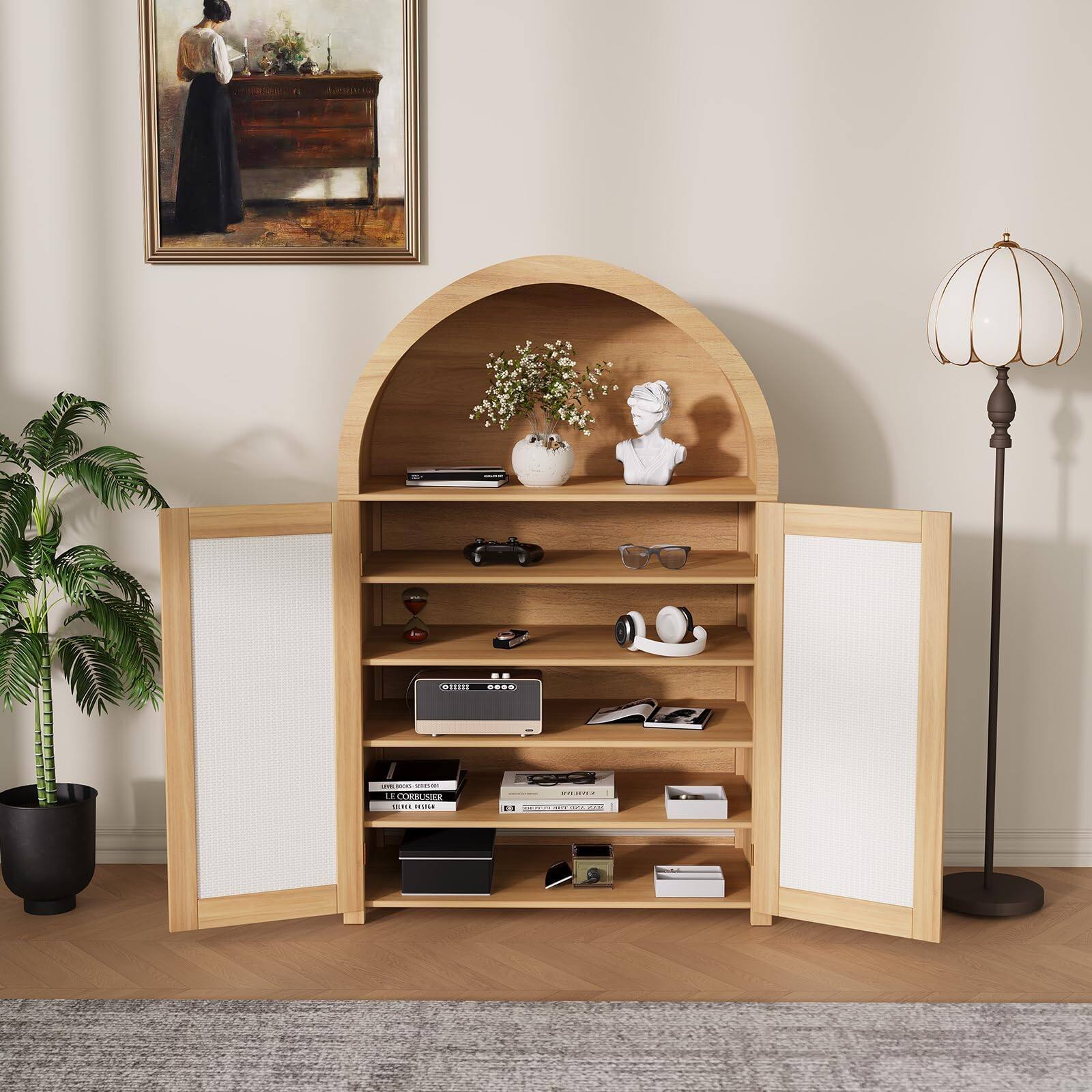 The text in the image appears to be a mix of letters and numbers, possibly from a painting or a decorative element. Here is the corrected and grouped text:

- "N mULni"
- "I - - CORSUSIER"
- "ODO L"
- "IO"

It's not clear if this text has any specific meaning or if it's just part of the artwork.