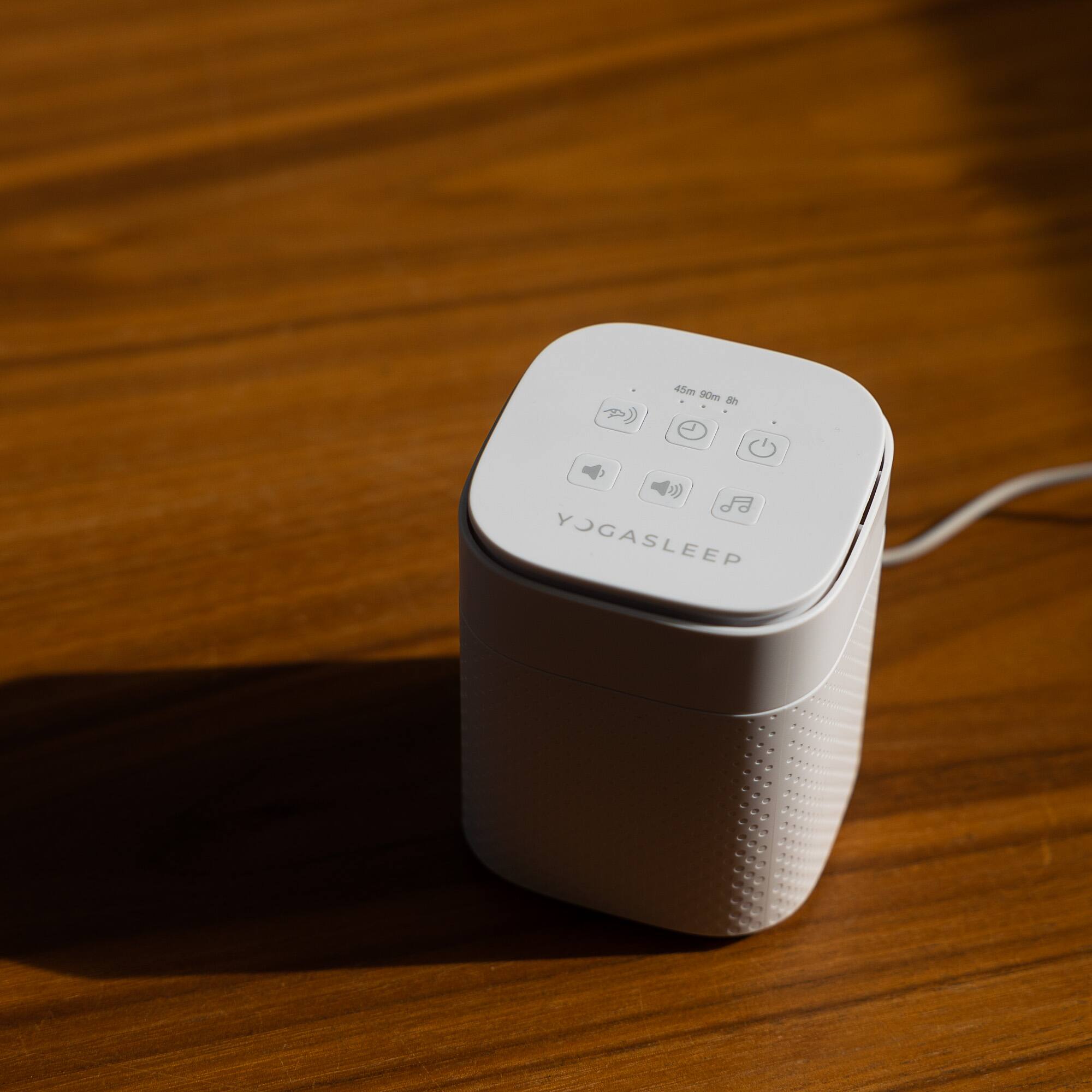 The text on the image is "YOGASLEEP."