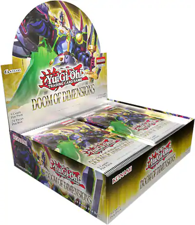 Konami - Yu-Gi-Oh! Trading Card Game: Doom of Dimensions Booster Box (24 Packs) Konami - Yu-Gi-Oh! Trading Card Game: Doom of Dimensions Booster Box (24 Packs)