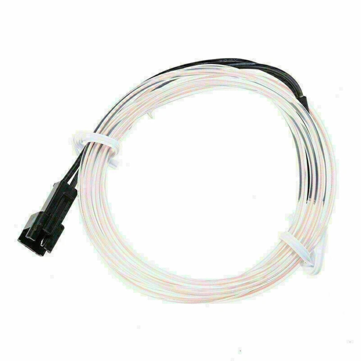 Front. Home Collection - Car LED Neon Light Glow EL Wire Strip 1M - White.