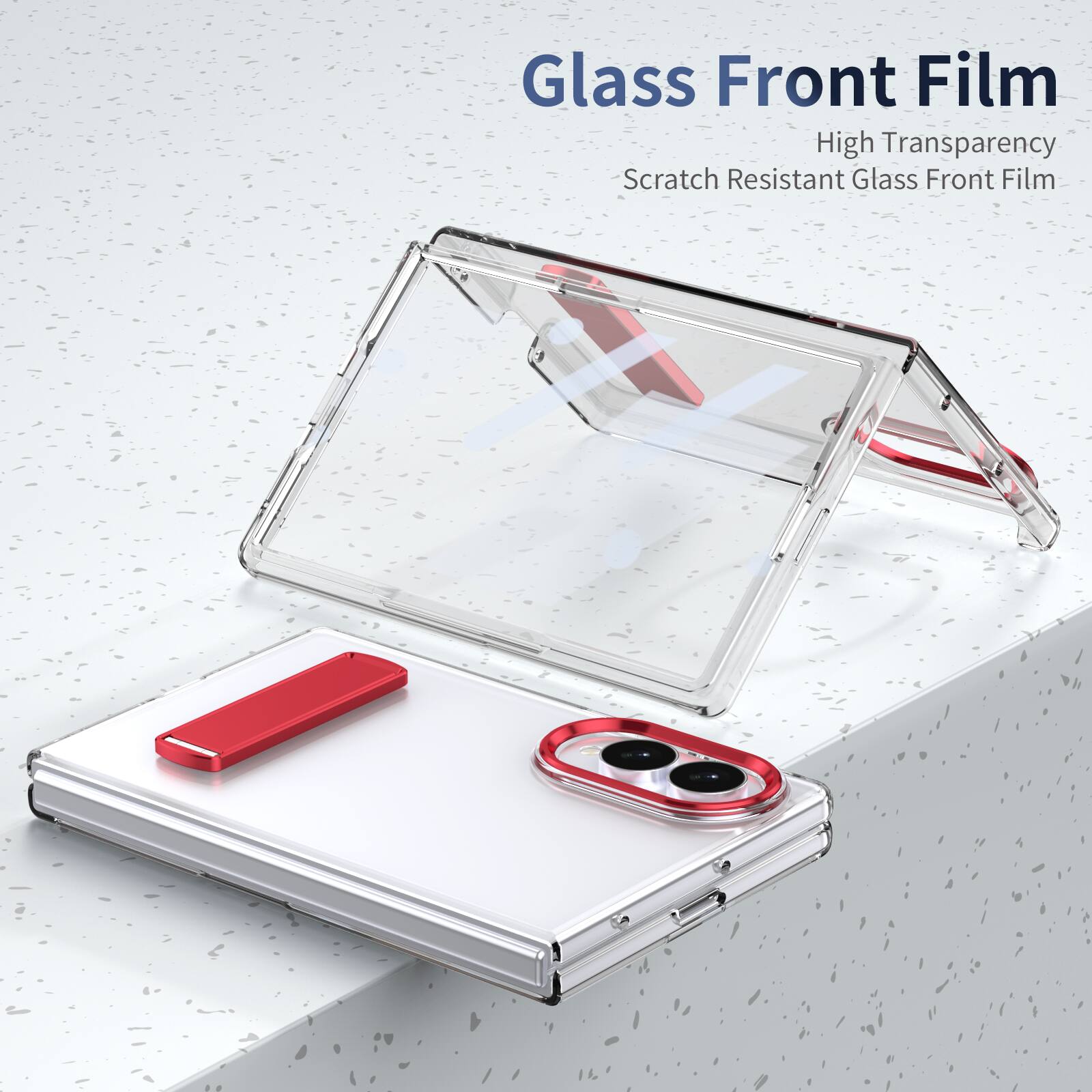 Glass Front Film  
High Transparency  
Scratch Resistant Glass Front Film
