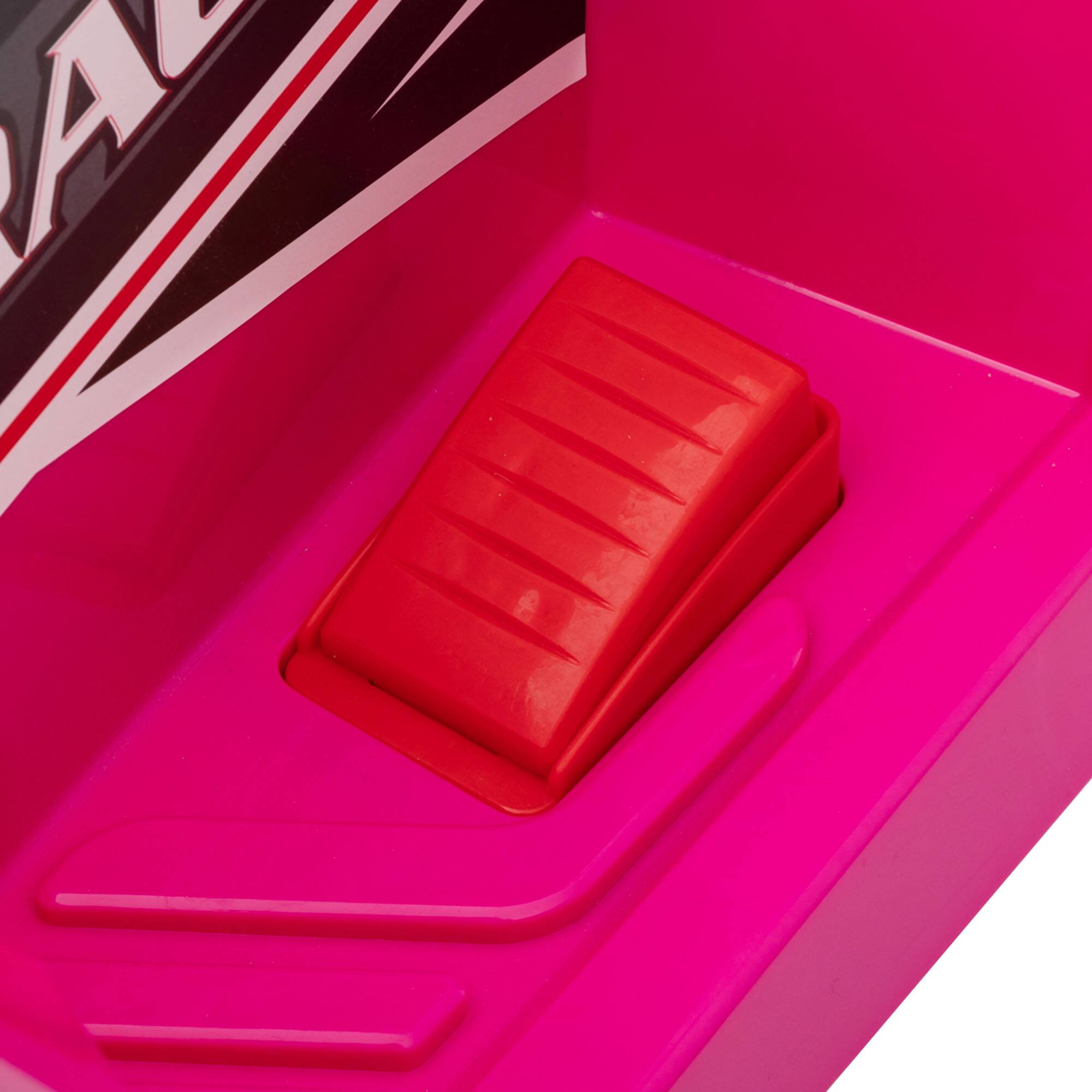 Alt View 5. Aosom - Kids ATV Quad Car with Back Trailer, 6V Electric Ride On Car with F/B Function, Wear-Resistant Wheels, for 18-36 Months.