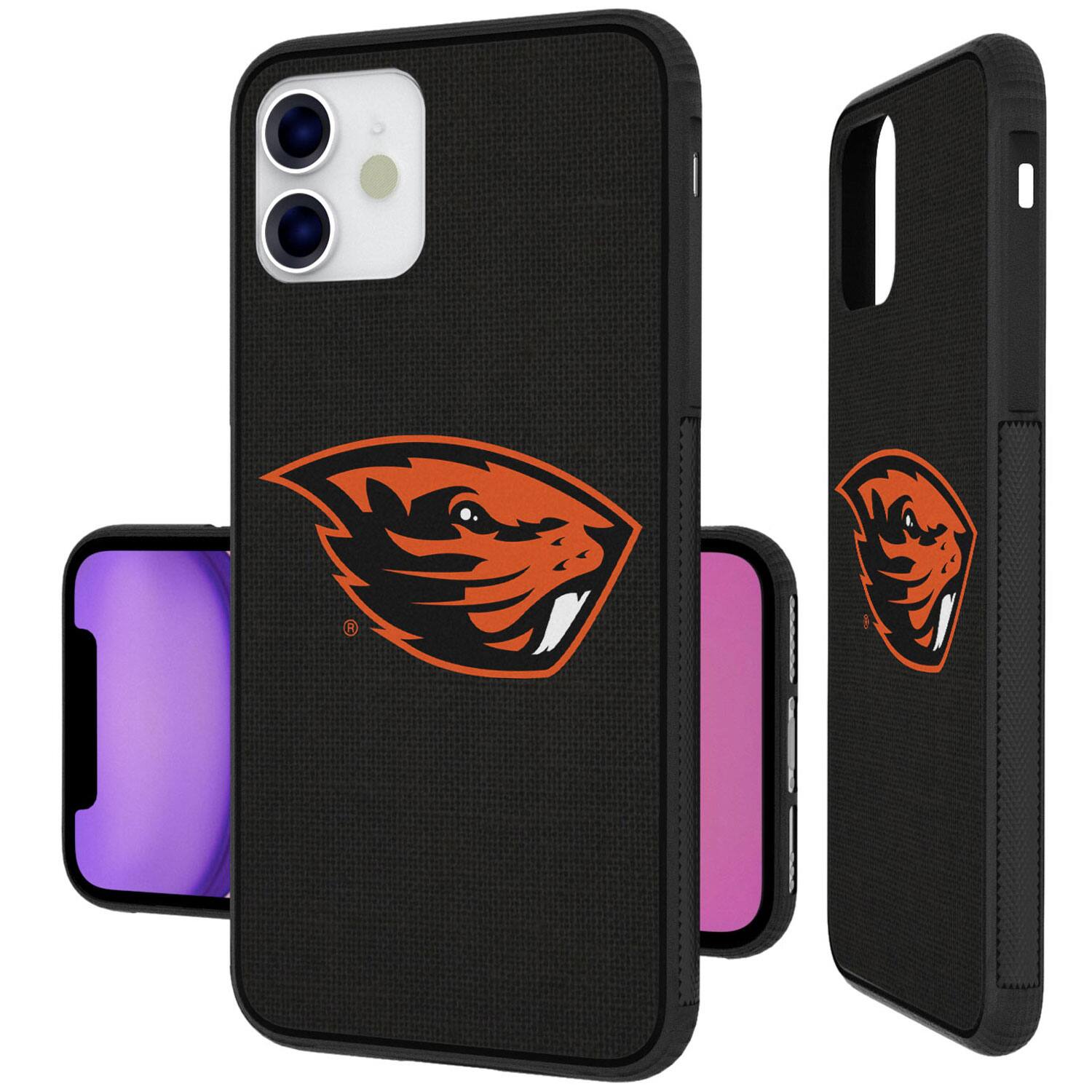 Alt View 1. Keyscaper - Oregon State Beavers iPhone Solid Design Bump Case - 13 Pro - Multicolor.