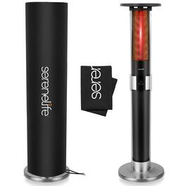 SereneLife - Patio Heater Cover for SLOHT44 Infrared Heater, Heavy Duty, Weatherproof & Tearproof - SLOHT441