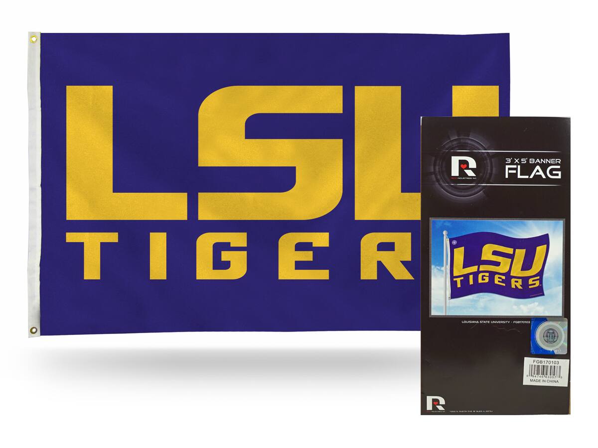 LSU TIGERS

LSU TIGERS

3' X 5' BANNER FLAG

LOUISIANA STATE UNIVERSITY

FG8170103

MADE IN CHINA