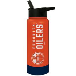 Great American Products - Edmonton Oilers 24oz. Thirst Hydration Water Bottle - Multicolor