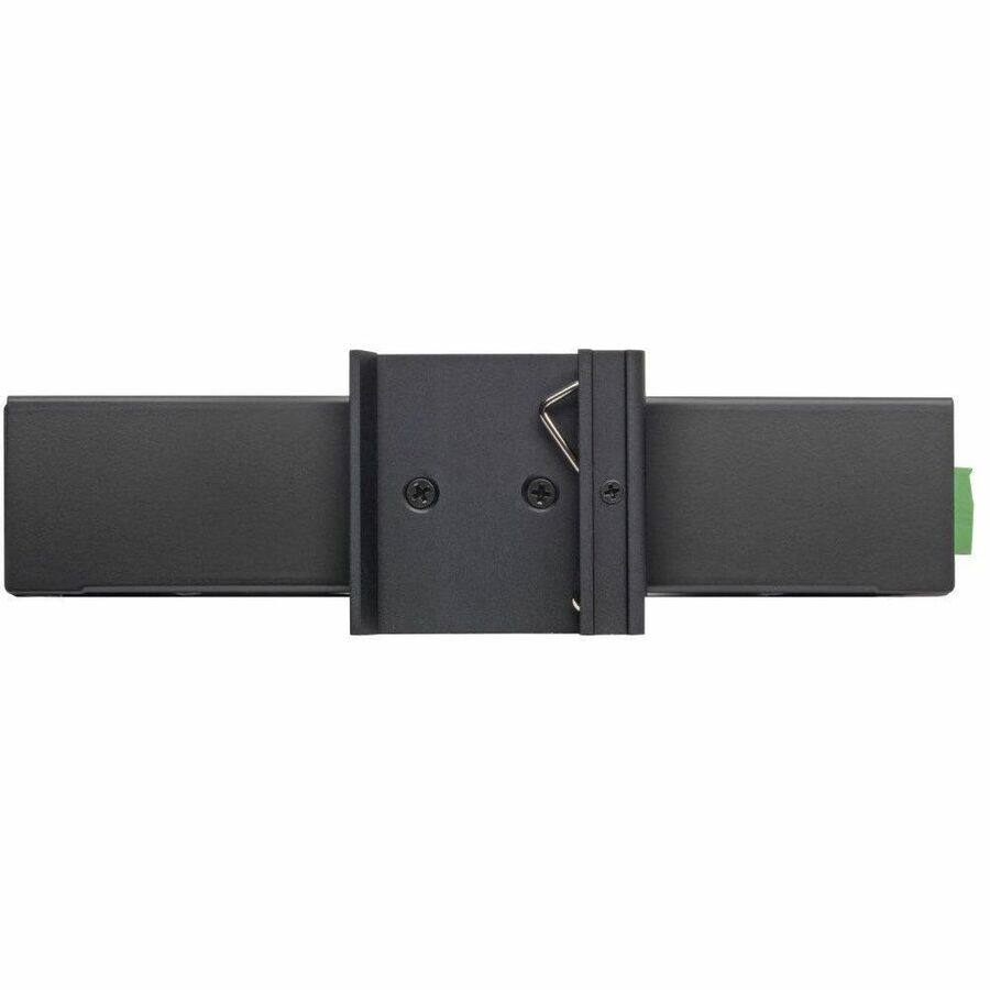 Alt View 1. Tripp Lite - Eaton Tripp Lite Series 4-Port Industrial-Grade USB 3.x (5Gbps) Hub - 20 kV ESD Immunity, Metal Housing, Mountable - USB - Black.