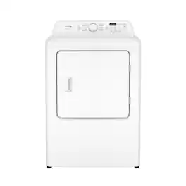 Koolmore - 27 In. 7.0 Cu. Ft. Electric Dryer with Moisture Sensor, 10 Dry Cycles, Wrinkle Guard, Interior Light, 3-Way Venting - White