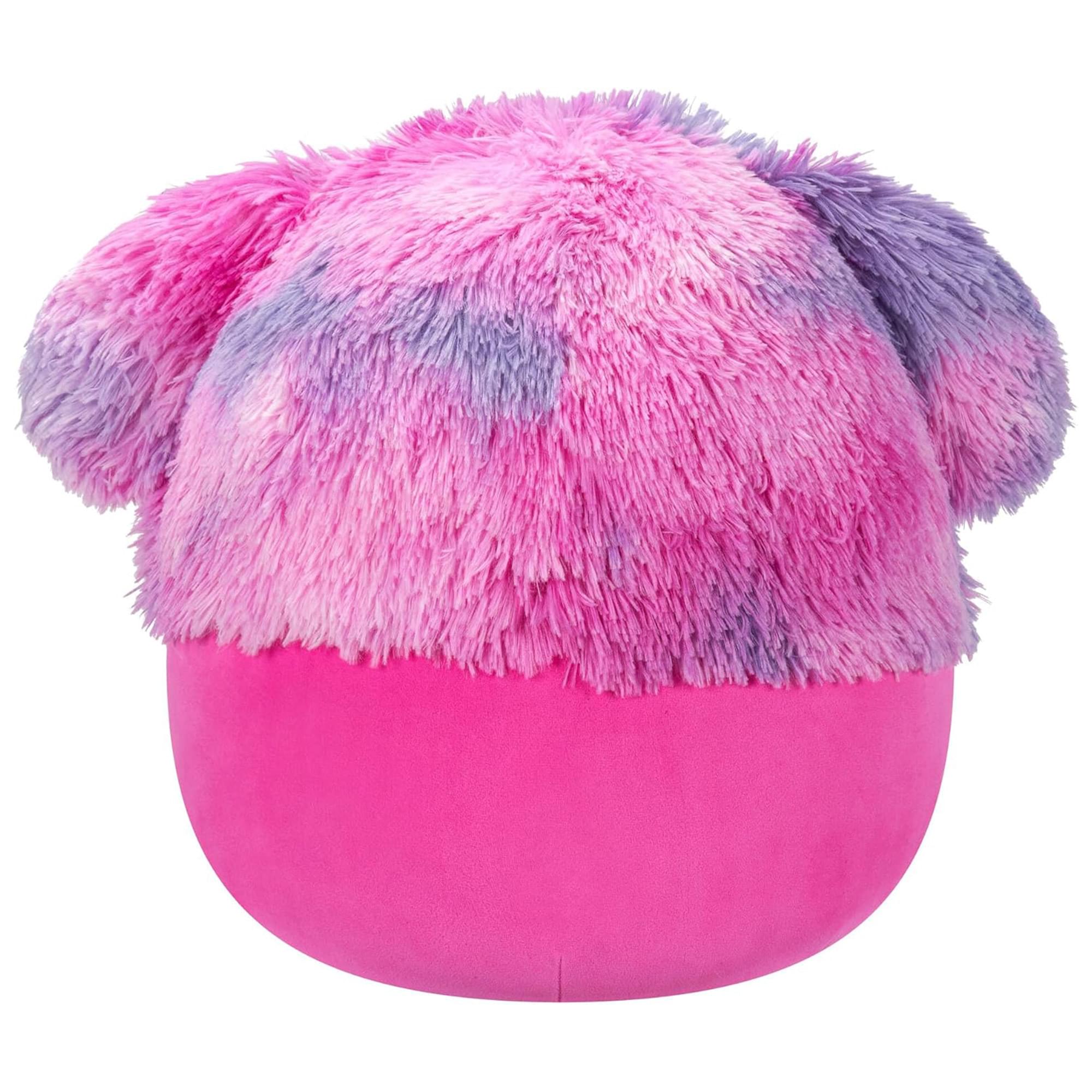 Alt View 3. Kellytoy - Squishmallow 12 Inch Plush | Woxie the Magenta Bigfoot - Magenta.