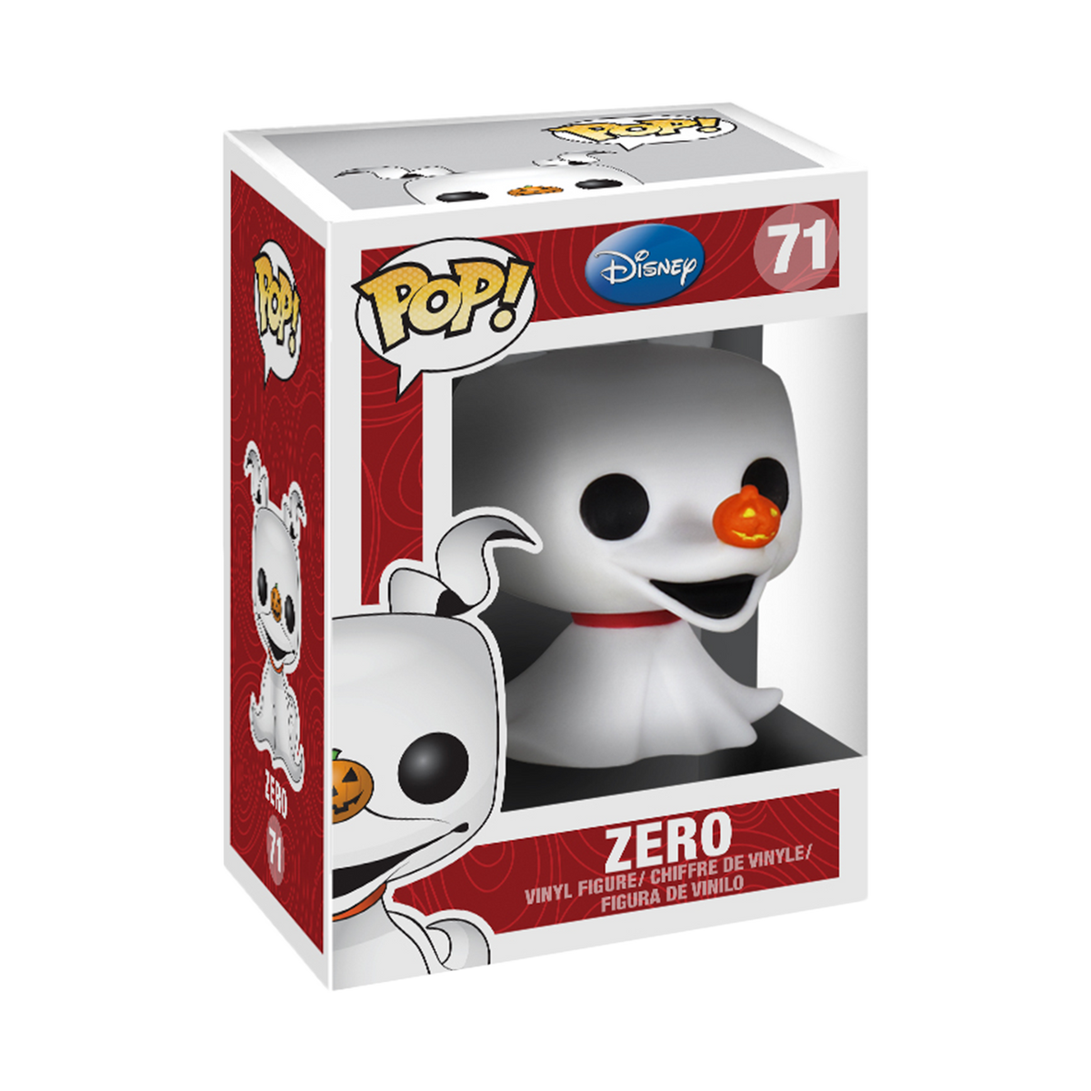 Opy Disney P POP! 71 080 2E9 71 ZERO VINYL FIGURE/ CHIFFRE DE VINYLE/ FIGURA DE VINILO