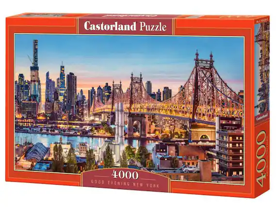 Castorland Puzzle, Castorland 4000, 4000 Good Evening New York, F AL C-404256-2