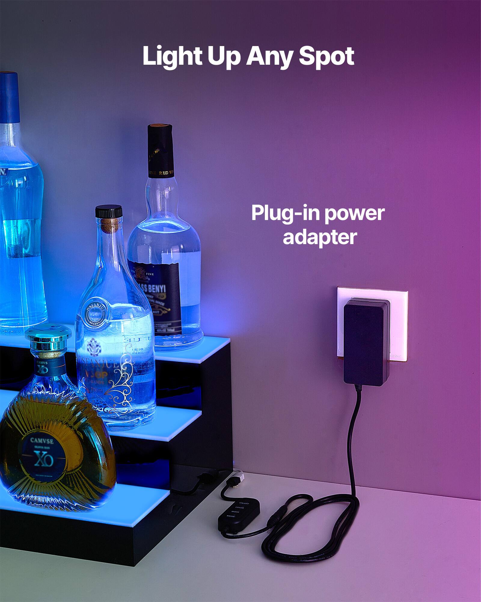 Light Up Any Spot

Plug-in power adapter