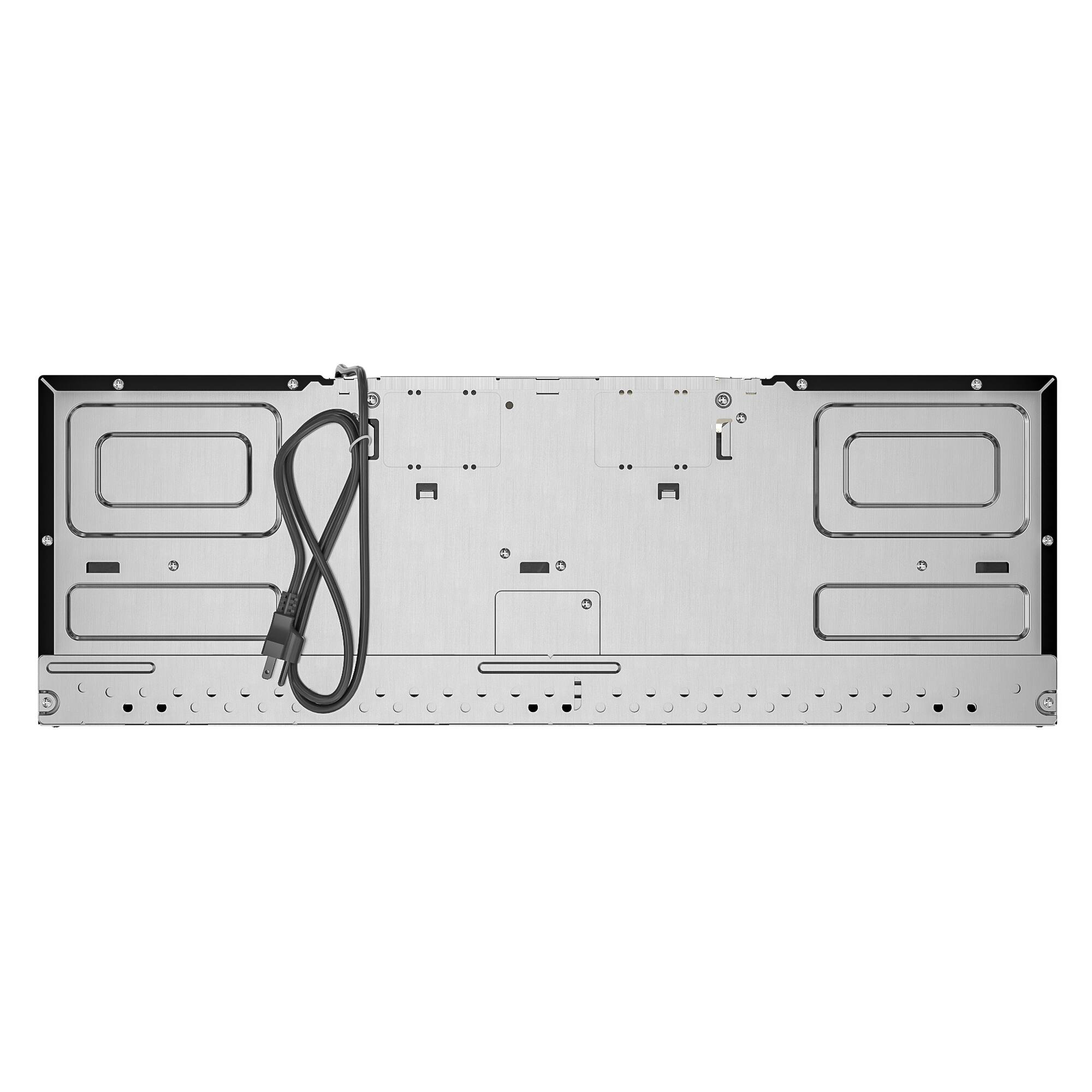 Alt View 3. Koolmore - 30 in. Over the Range Low Profile Microwave in Stainless-Steel, 1.2 cu. ft. - Stainless-Steel.