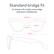 Standard bridge fit for those with a high nose bridge and lower cheekbones.
131.98 mm
42.6 mm
23 mm
150 mm